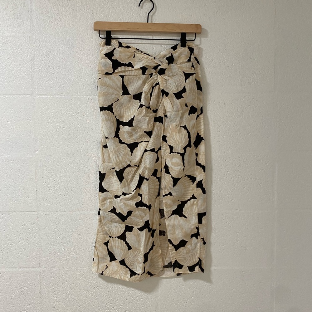 H&M Linen Shell Skirt - Picture 2 of 4